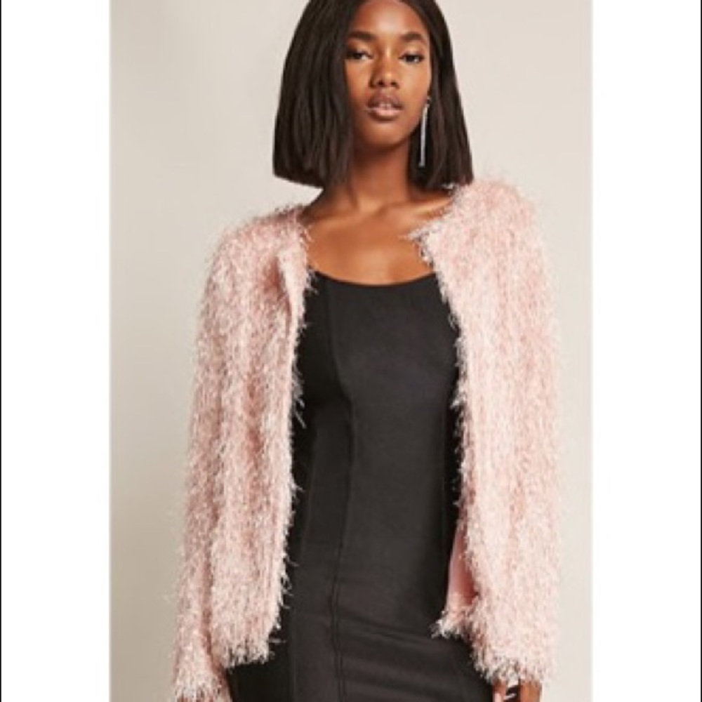 Women’s blush accent blazer jacket